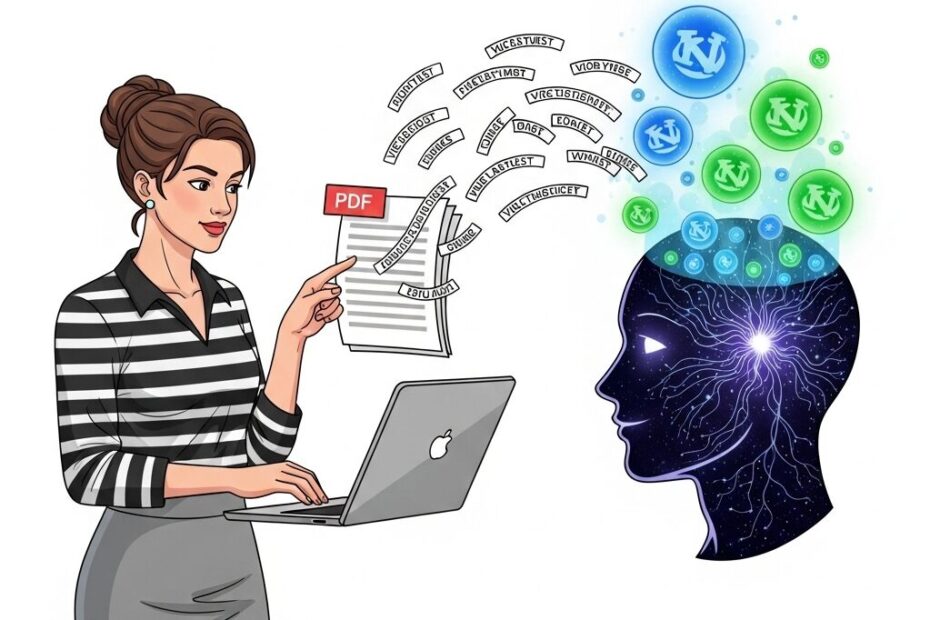 Wie aus PDFs und Word-Dokumenten KI-durchsuchbares Wissen wird